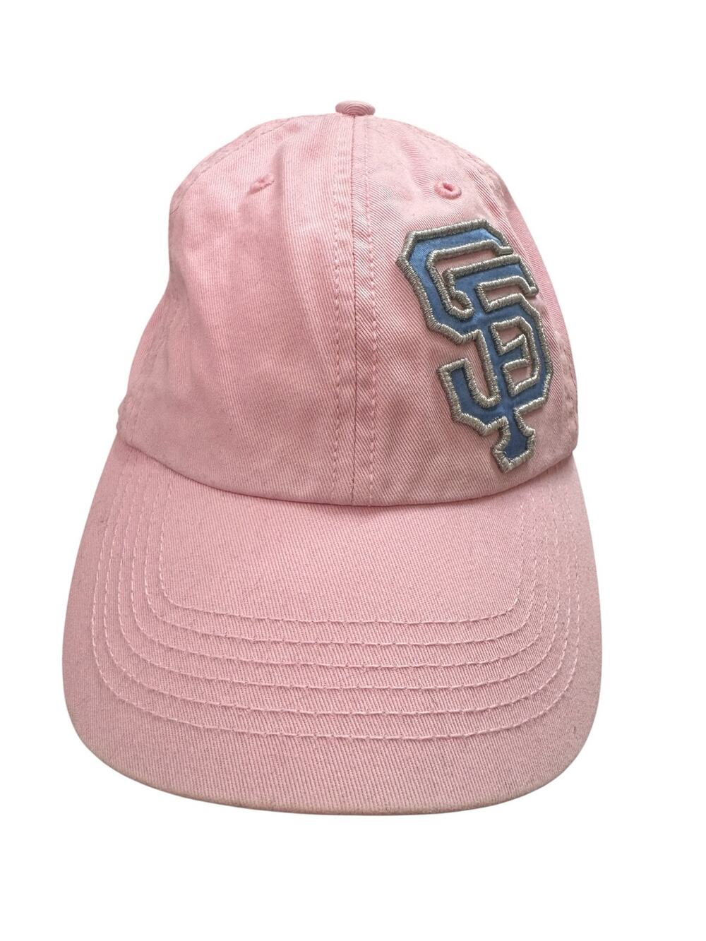San Francisco Giants MLB Kids Baseball Cap Pink Blue Metallic Adjustable Youth